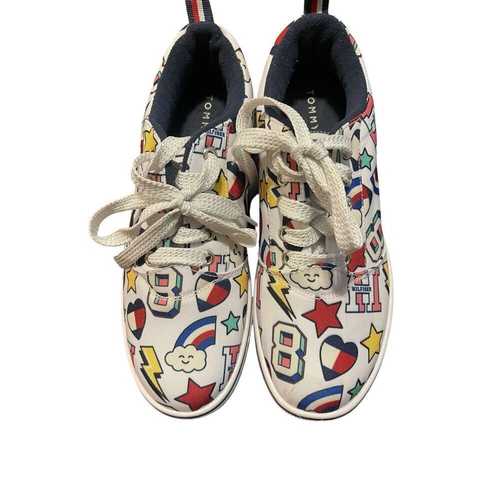 Heelys Pro 20 Printed Tommy Hilfiger Wheeled Sneaker Shoes Womens 7 Youth 6